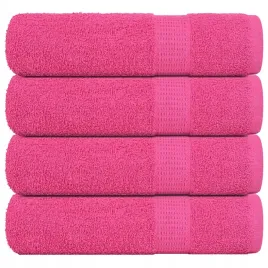 reczniki-do-rak-4-szt-rozowe-50x100-cm-bawelna-100percent