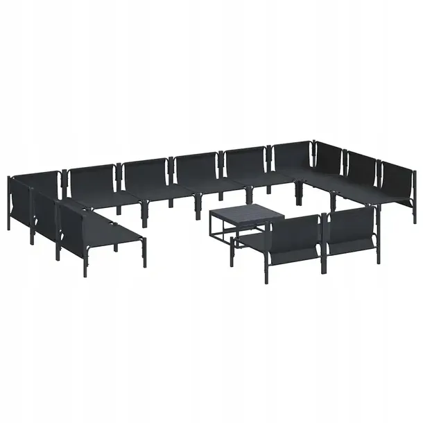 zestaw-sof-na-ogrod-13-pcs-antracyt-stal-linia-vidaxl