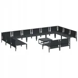 zestaw-sof-na-ogrod-13-pcs-antracyt-stal-linia-vidaxl