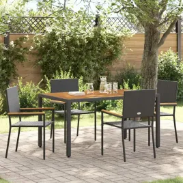 krzesla-ogrodowe-4-pcs-kremowy-brazowy
