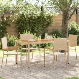 krzesla-ogrodowe-4-pcs-kremowy-brazowy