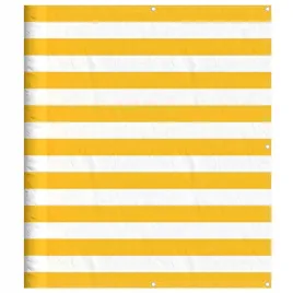 parawan-balkonowy-w-zolte-i-biale-paski-120x1000-cm