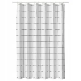 ikea-jamtstarr-zaslona-prysznicowa-bialy-w-kratke-180x200-cm