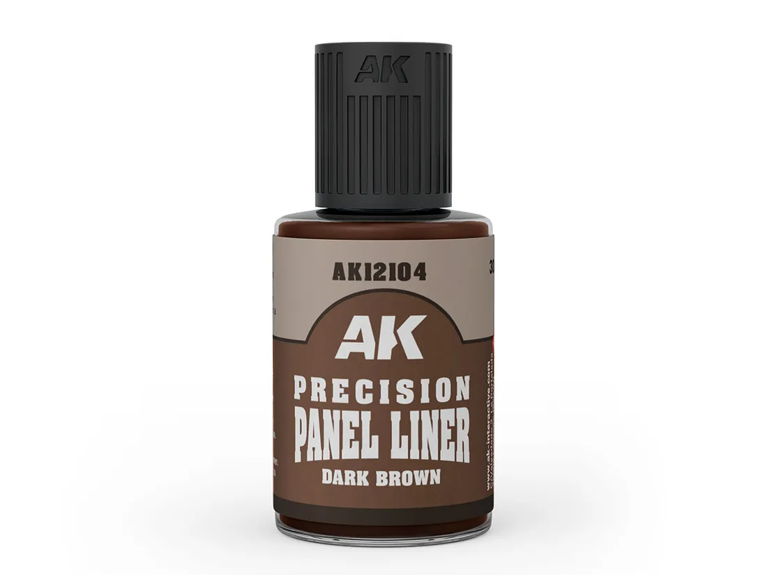 farba-ak-precision-panel-liner-dark-brown-ak12104-ak-interactive
