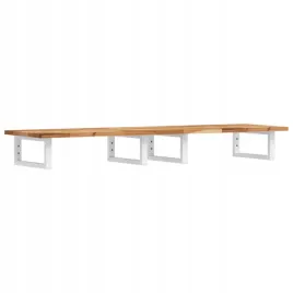 polka-scienna-pod-umywalke-stal-i-lite-drewno-akacjowe