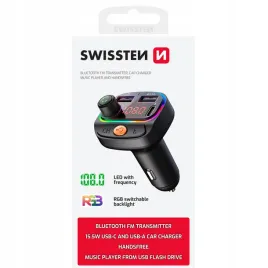 transmiter-fm-rgb-usb-c-usb-a-mp3-wav-z-usb-rozmowy-bluetooth-swissten