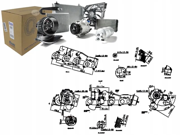 turbo-db-sprinter-22cdi-30cdi-z-kolektorem-nissens-93127-stan-nowy-producent-czesci-nissens