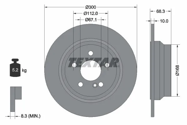 tarcza-hamulcowa-92115405-tex-producent-czesci-textar