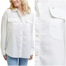 lee-frontier-shirt-bright-biala-luzna-bawelniana-len-koszula-damska-m
