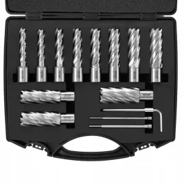 frez-stozkowy-zestaw-13-szt-12-27mm-m2al-hss-51mm-do-wiertla-magnetycznego