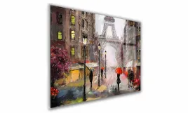 obraz-na-szkle-prostokatny-100x70cm-094-spacer-w-paryzu