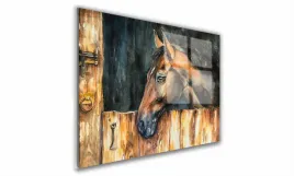 obraz-na-szkle-prostokatny-90x60cm-118-kon-w-stajni
