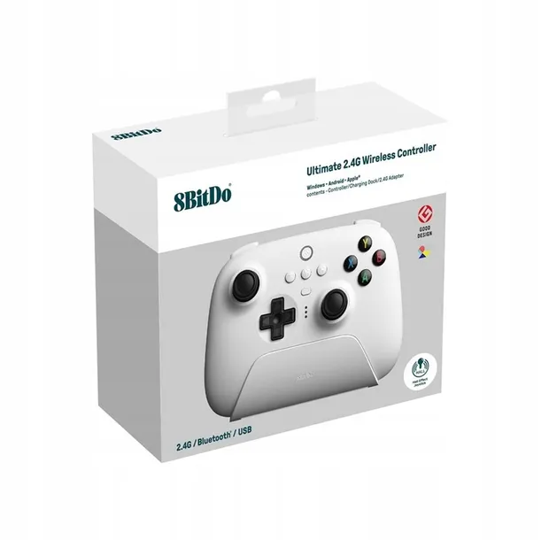 8bitdo-ultimate-2-4g-pad-pc-hall-ed-white-marka-inna