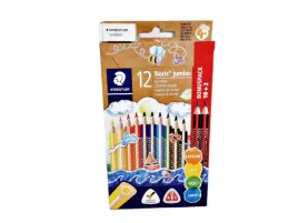 kredki-olowkowe-trojkatne-staedtler-noris-jumbo-10-sztuk-2-olowki-gumka