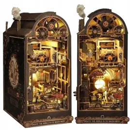 miniaturowy-domek-book-nook-steampunk-wynalazki-odkrycia-historia
