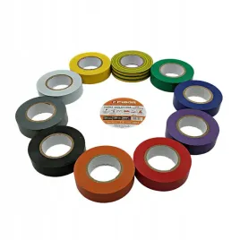 tasma-izolacyjna-mix-kolorow-19x20m-10-sztuk-marki-fibor