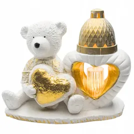 znicz-gipsowa-figurka-nagrobna-zloty-mis-serce-lampka-led-gips-latarenka
