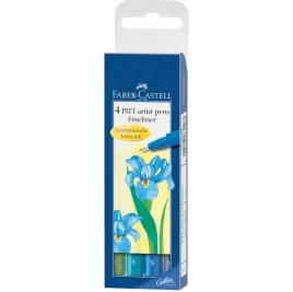 pitt-artist-pen-fineliner-s-etui-4-szt-chlodne-kolory-faber-castell-167006