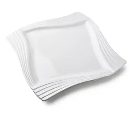 talerz-porcelanowy-bialy-fala-white-classic-32-cm