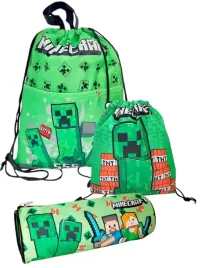 zestaw-duzy-worek-szkolny-minecraft-maly-worek-piornik-tuba
