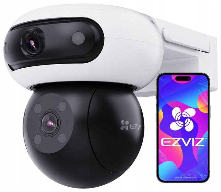 Kamera WiFi Obrotowa EZVIZ 8MPx (4MP+4MP) C90 Dual Lens Audio Autotracking