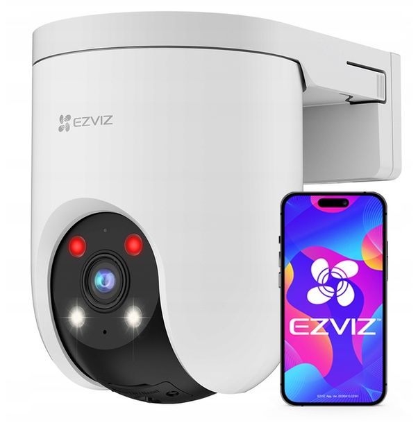 ﻿Kamera EZVIZ H8c LTE 4G na kartę SIM 3MPx 2K Mikrofon Głośnik Obrotowa