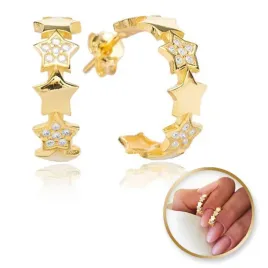 kolczyki-wiszace-ze-stali-szlachetnej-platerowanej-14k-zlotem-gwiazdki-kst3