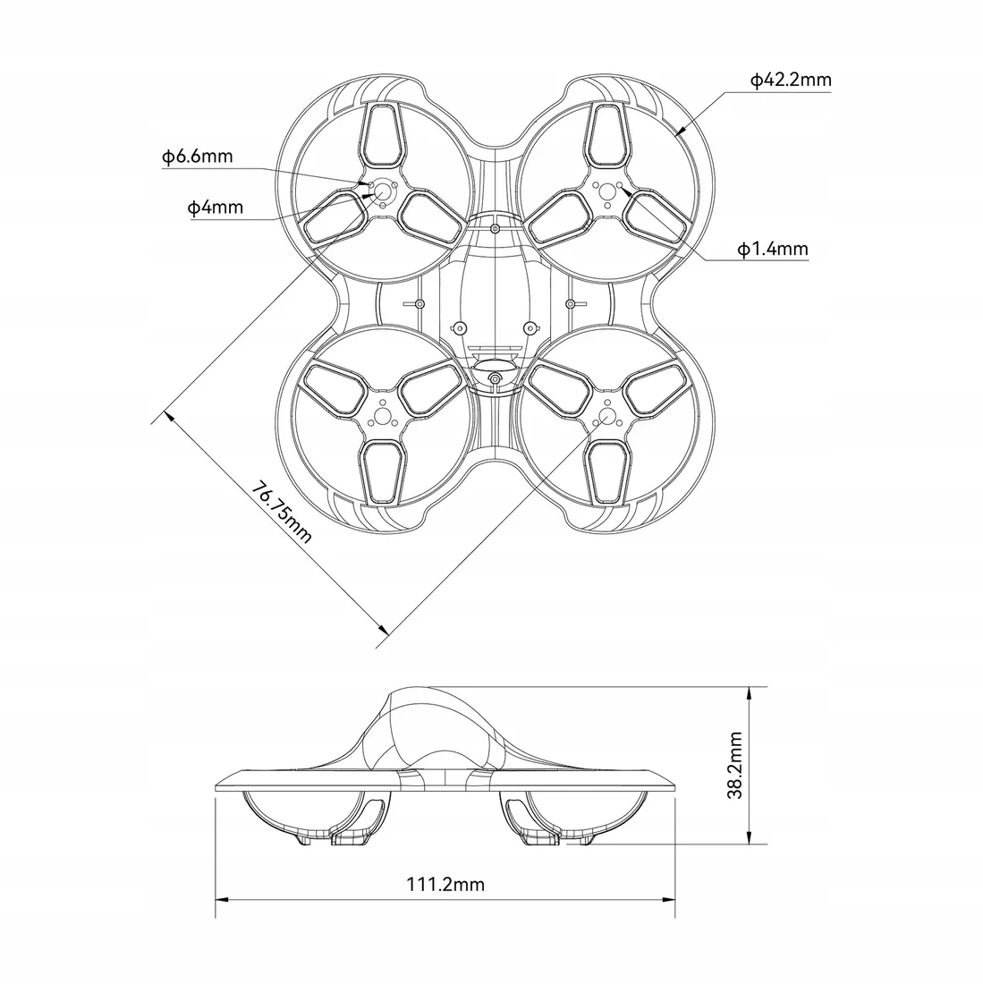 betafpv-cetus-pro-frame-korpus-drona-cetus-pro-stan-nowy