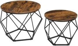 stoliki-kawowe-2-szt-rustykalny-braz-50x40-i-40x36-metal-loft