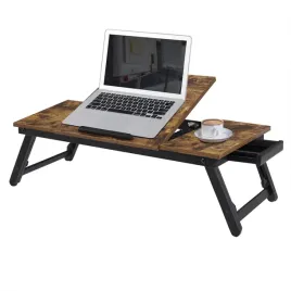 stolik-pod-laptopa-z-szuflada-71x35x23-rustykalny-braz-do-lozka-loft