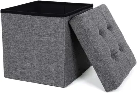 pufa-z-pojemnikiem-ciemnoszara-38x38-cm-kwadratowa-skladana-organizer