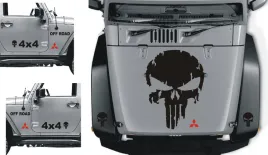 mitsubishi-punisher-naklejki-na-samochod-terenowy-tuning-off-road-4x4