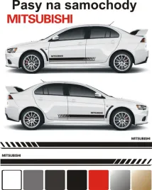 mitsubishi-pasy-uniwersalne-boczne-180cm-naklejki-na-samochod-tuning