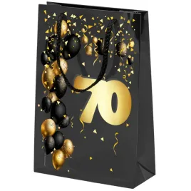 torebka-prezentowa-70-urodziny-czarno-zloty-25x17x7-cm