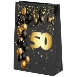torebka-prezentowa-50-urodziny-czarno-zloty-40x30x10-cm