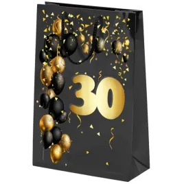 torebka-prezentowa-30-urodziny-czarno-zloty-40x30x10-cm
