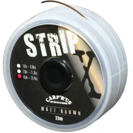 plecionka-przyponowa-wedkarska-karpiowa-strip-x-45-lb-brown-carp-r-us-20-m