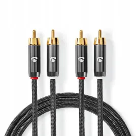 nedis-catb24200gy20-kabel-audio-2-m-2-x-rca-szary