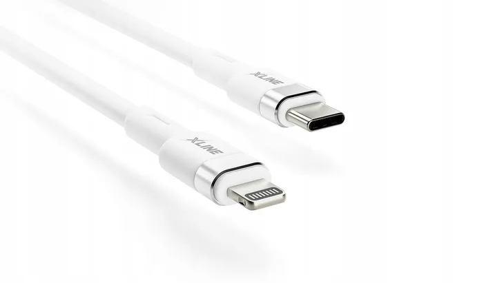 kabel-xline-usb-typ-c-apple-lightning-3-m-bialy