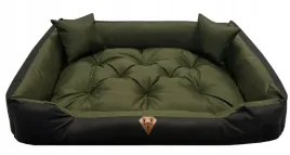 legowisko-dla-psa-oskar-comfortable-zielono-czarny-75-x-65-cm