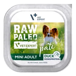 vetexpert-raw-paleo-pate-mini-adult-duck-150g
