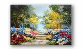 obraz-na-plotnie-079-park-90x60cm-stan-nowy
