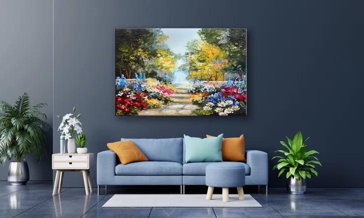obraz-na-plotnie-079-park-90x60cm-wysokosc-cm-51-60