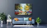 obraz-na-plotnie-079-park-90x60cm-wysokosc-cm-51-60