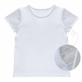 elegancka-biala-bluzka-dziewczynka-152-158-krotki-rekaw-w-kropeczki-szkolna
