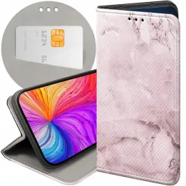 etui-z-klapka-do-oppo-a5x-wzory-rozowe-golden-rose-pudrowy-roz-futeral-case