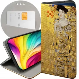 etui-z-klapka-do-oppo-a5x-wzory-klimt-gustav-pocalunek-futeral-pokrowiec