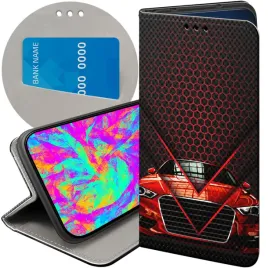 etui-z-klapka-do-oppo-a5x-wzory-auto-motor-pojazdy-samochody-futeral-case