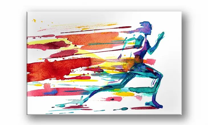 obraz-na-plotnie-008-biegacz-100x70cm-stan-nowy