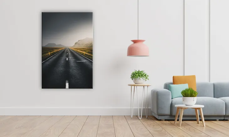 obraz-na-plotnie-016-droga-na-polach-70x100cm-format-pionowy